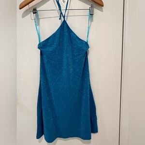 Jacob Shimmering Teal Fabric